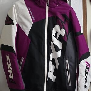 FXR Women's Purple and Black Ski Jacket